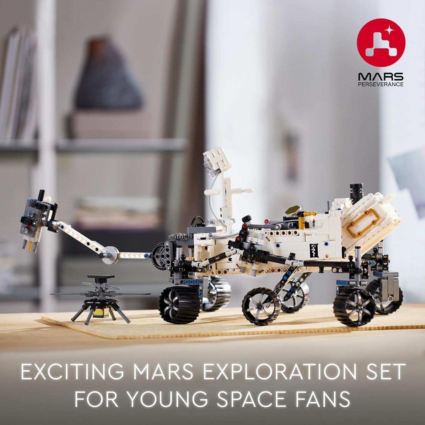 LEGO Technic NASA Mars Rover Perseverance Advanced Building Kit for Ages 10 and Up NASA
