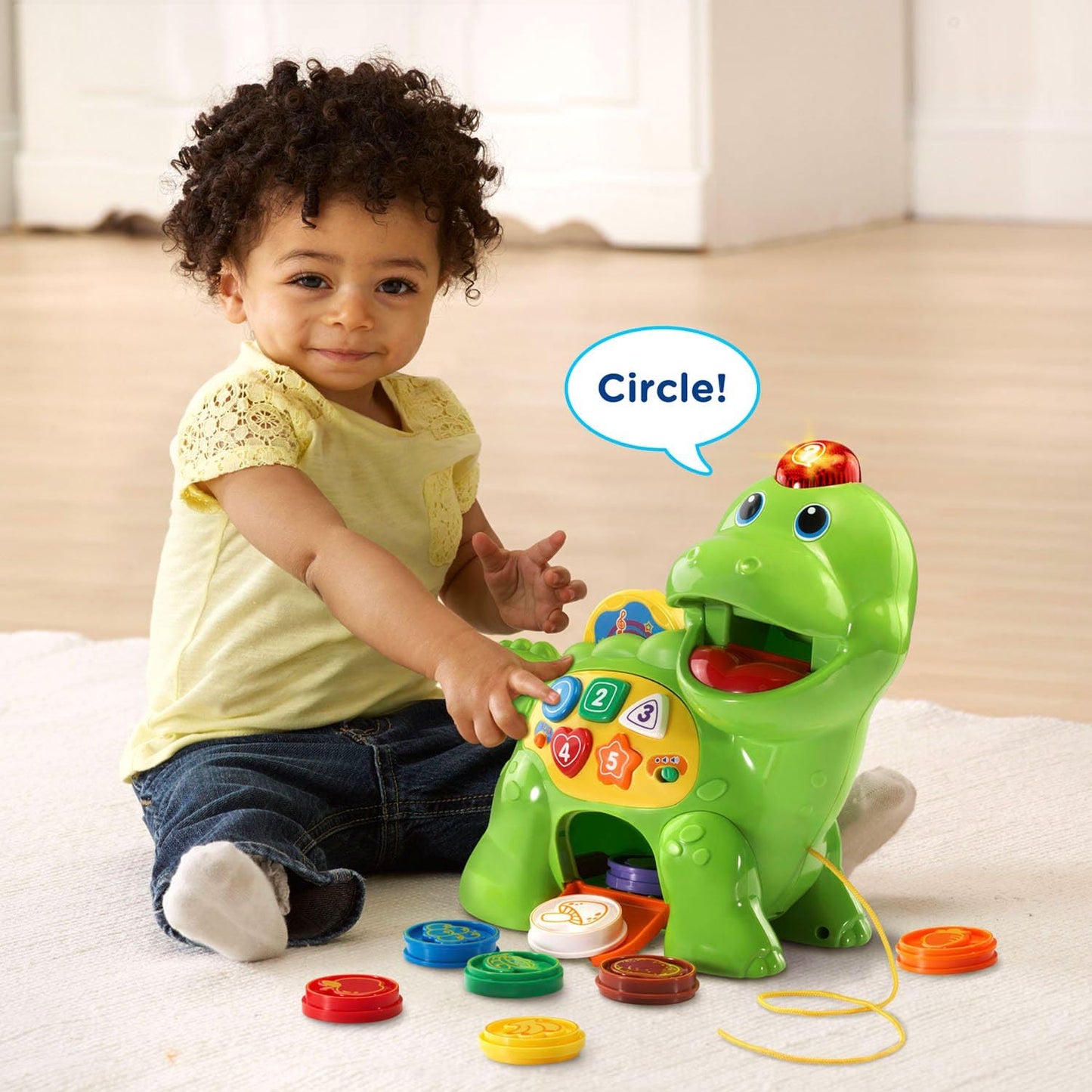 VTech Chomp Count Dino Green