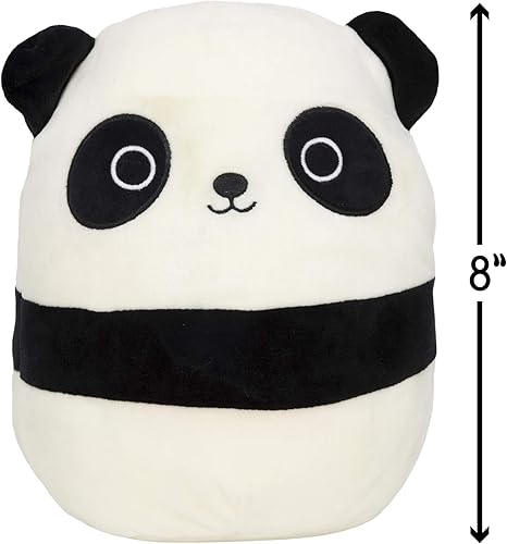 Squishmallows Official Kellytoy Plush 8" Stanley The Panda – 8"