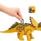 Mattel Jurassic World Wild Roar Regaliceratops A" Posable Dinosaur with Sound Attack Move & Digital Play 11 inches – 11