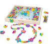 Melissa & Doug Melissa Doug Created by Me Bead Bouquet Deluxe Wooden Bead Set With 220