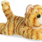 Aurora Adorable Mini FlopsieTM Ginger CatTM Stuffed Animal - Playful Ease - Timeless