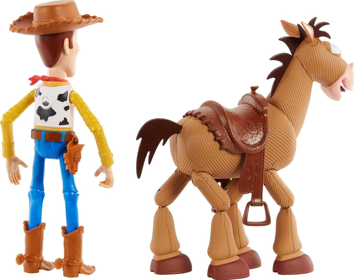 Mattel Toy Story 4 Action Figure Set A" Woody with Removable Hat & Bullseye – 4