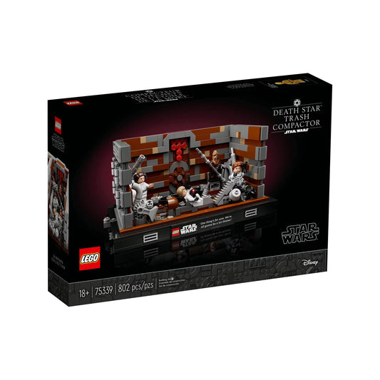 LEGO Star Wars Death Star Trash Compactor Diorama 75339 Building Kit 802 Pieces