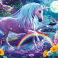 Ravensburger Glitter Unicorn 100-Piece Puzzle A" Durable Glare-Free & Fun – 100