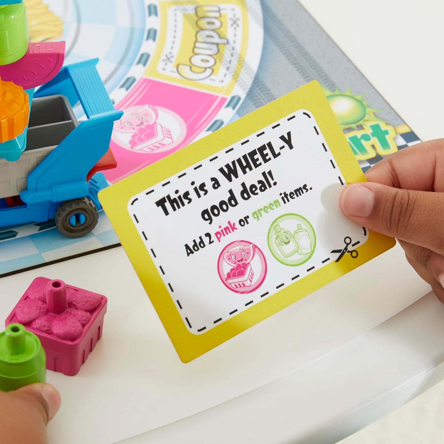 Hasbro Gaming Grocery Go Karts Board Game A" Fun Building Game for Preschoolers 4+ – 4