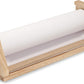 Melissa & Doug Wooden Paper Roll Dispenser A" Includes 12 inches x 75-ft Paper – 12