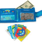 Melissa & Doug Pretend-to-Spend Wallet A" 45-Piece Play Money Set (Blue) – 45