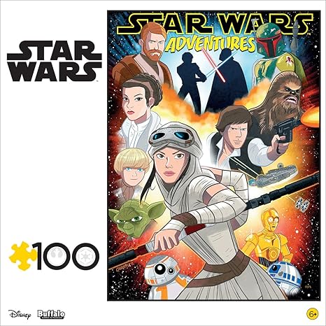 Buffalo Games Buffalo - Star Wars - Adventures - 100 Piece Jigsaw Puzzle