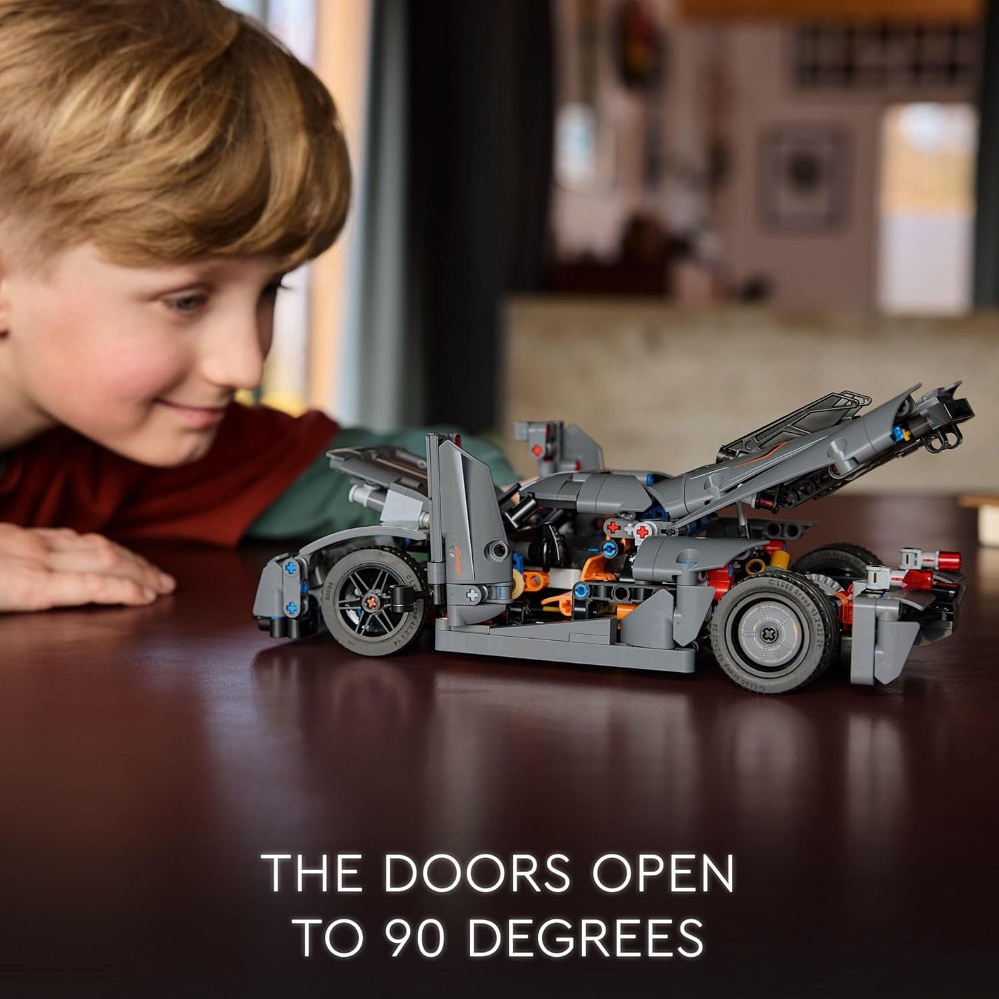 LEGO Technic Koenigsegg Jesko Absolut Grey Hypercar Sports Car Building Toy Set for Boys and Girls Vehicle