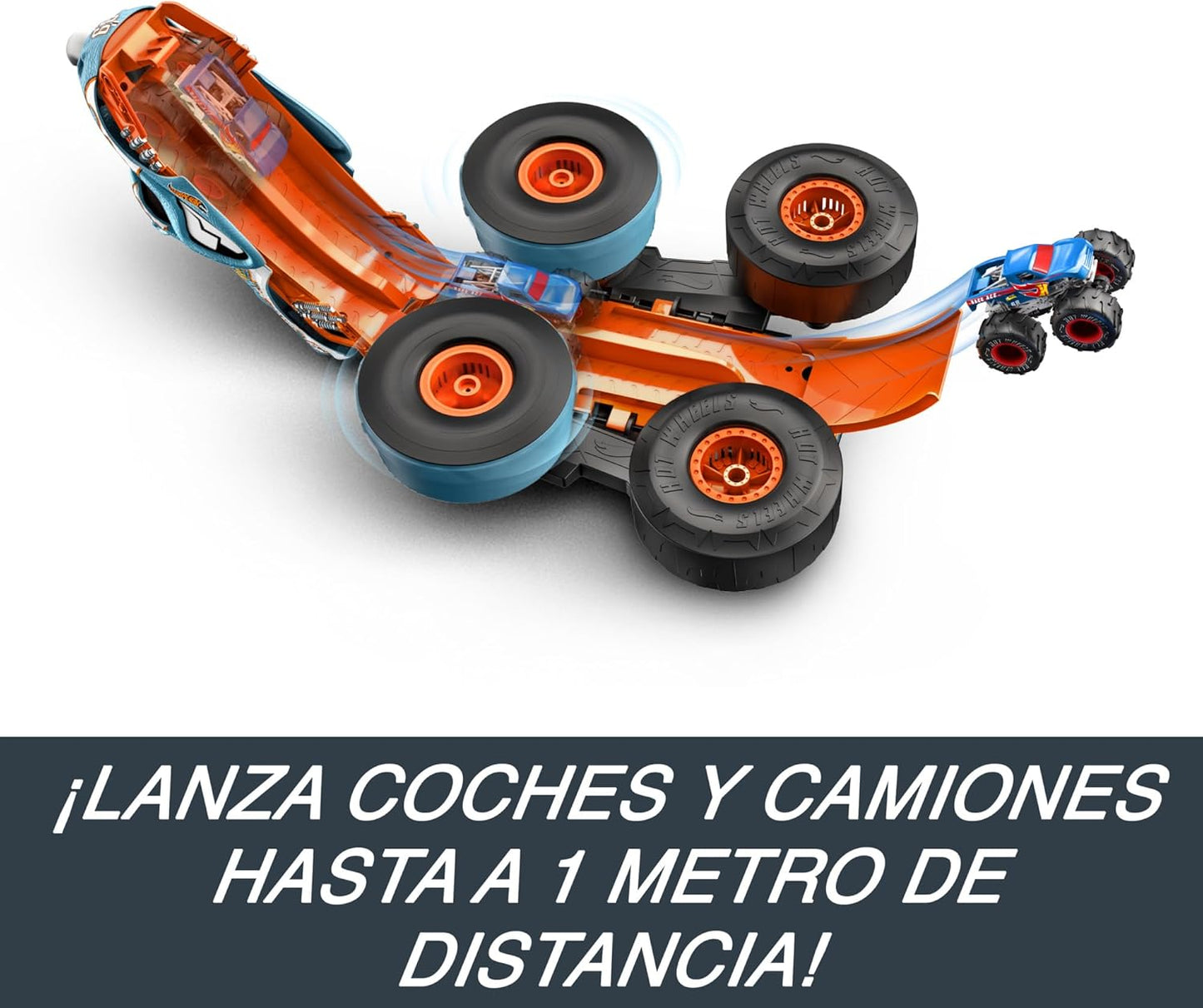 Hot Wheels Monster Trucks RC Toy Remote-Control Transforming Rhinomite in 112 Scale 164