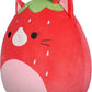Squishmallows Original 12-Inch Olma Strawberry Cat - Official Jazwares Plush Medium-Sized