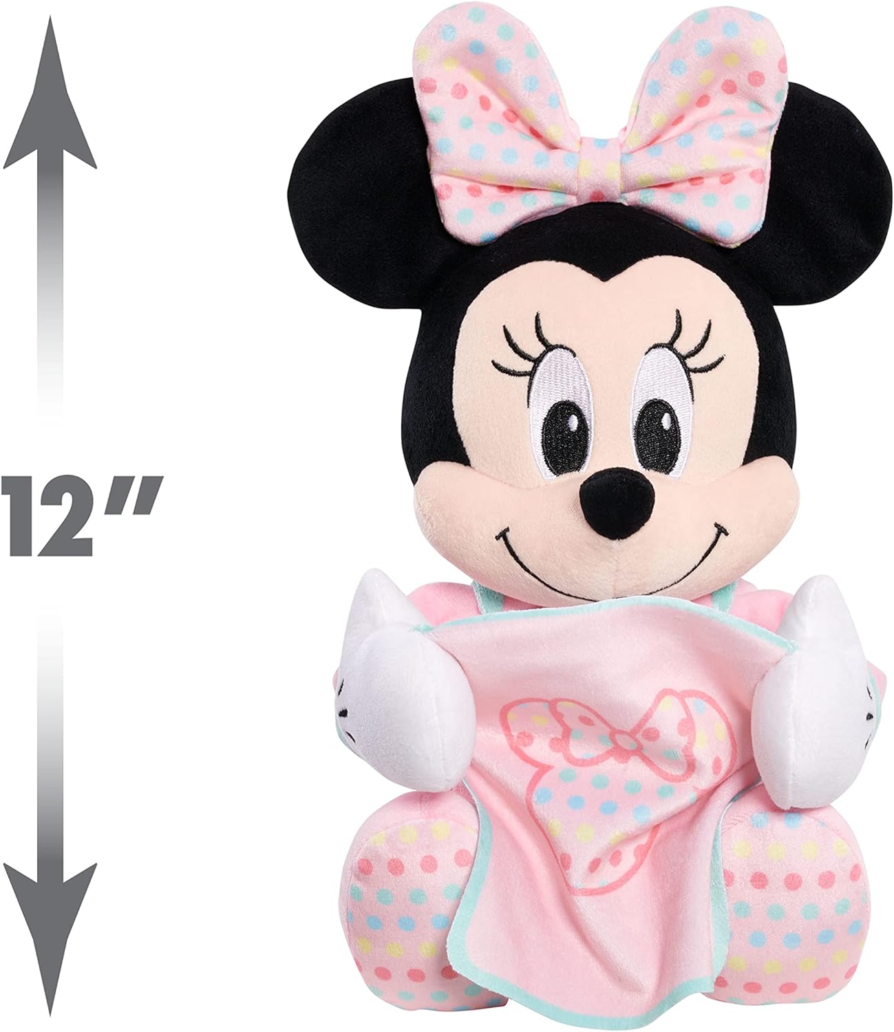 Disney Baby 11-inch Hide-and-Seek Minnie Mouse Interactive Plush