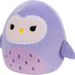 Squishmallows Original 14-Inch Scarlito Purple Barn Owl A" Soft & Cuddly Official Plush – 14