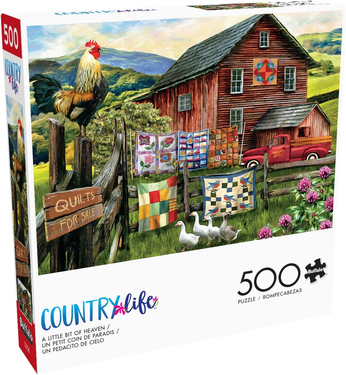 Buffalo Games Buffalo - Tom Wood - A Little Bit of Heaven - 500 Piece Jigsaw Puzzle