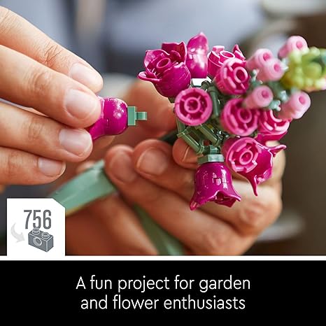 LEGO Icons Flower Bouquet Building Set
