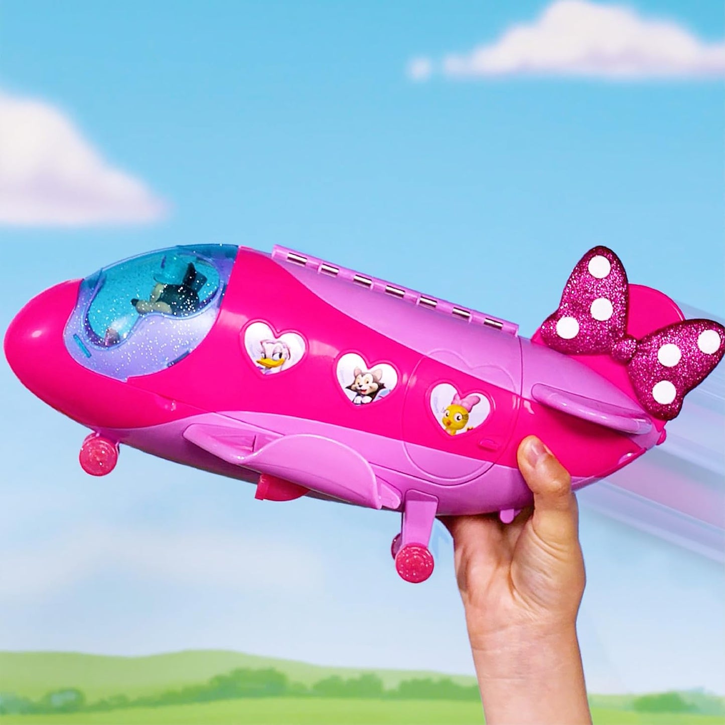 Just Play Disney Junior Minnie Mouse Bow-Liner Jet Playset A" Toy Set