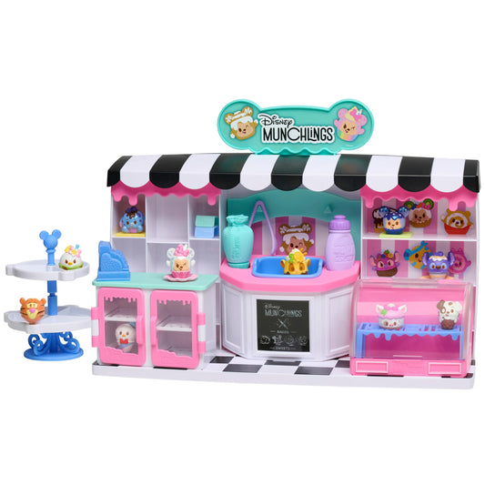 Just Play Disney Munchlings Mini Munch Bakery 25-Piece Color Change Figure Playset