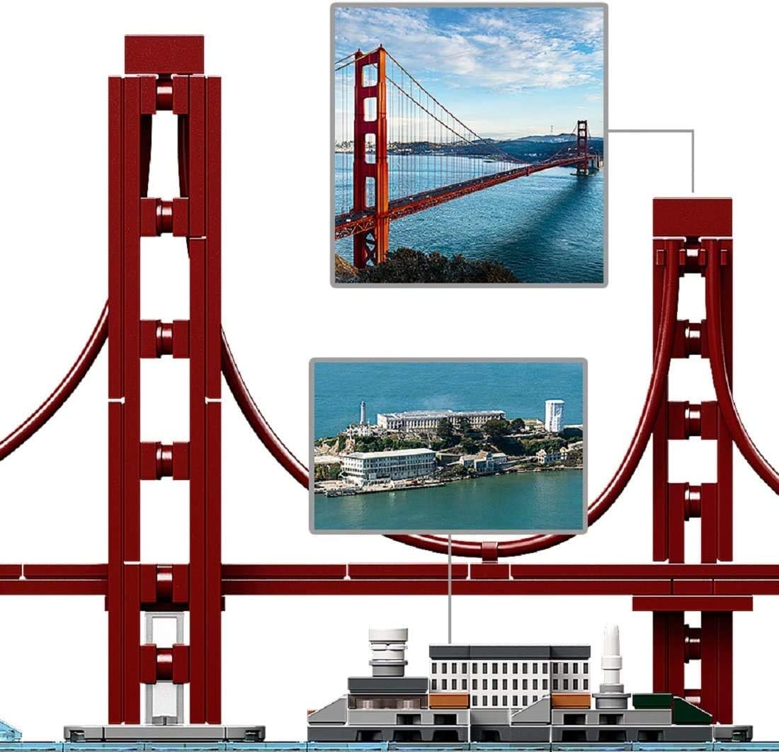 LEGO Architecture Skyline Collection 21043 San Francisco Building Kit (565 Pieces) – 21043