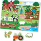 Melissa & Doug Reusable Sticker Pad: Habitats A" 150+ Stickers FSC Certified – 150