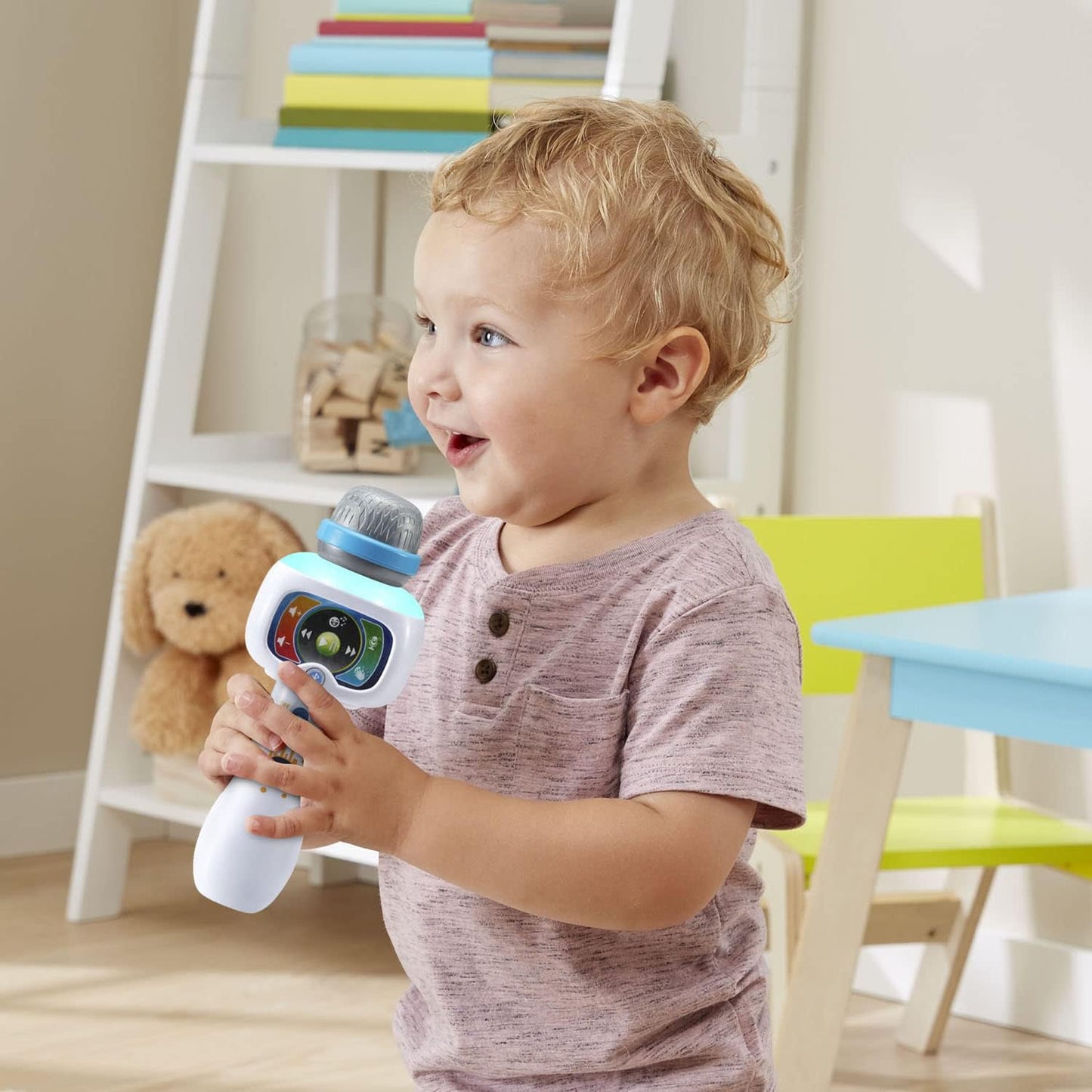 VTech Sing It Out Karaoke Bluetooth Microphone White