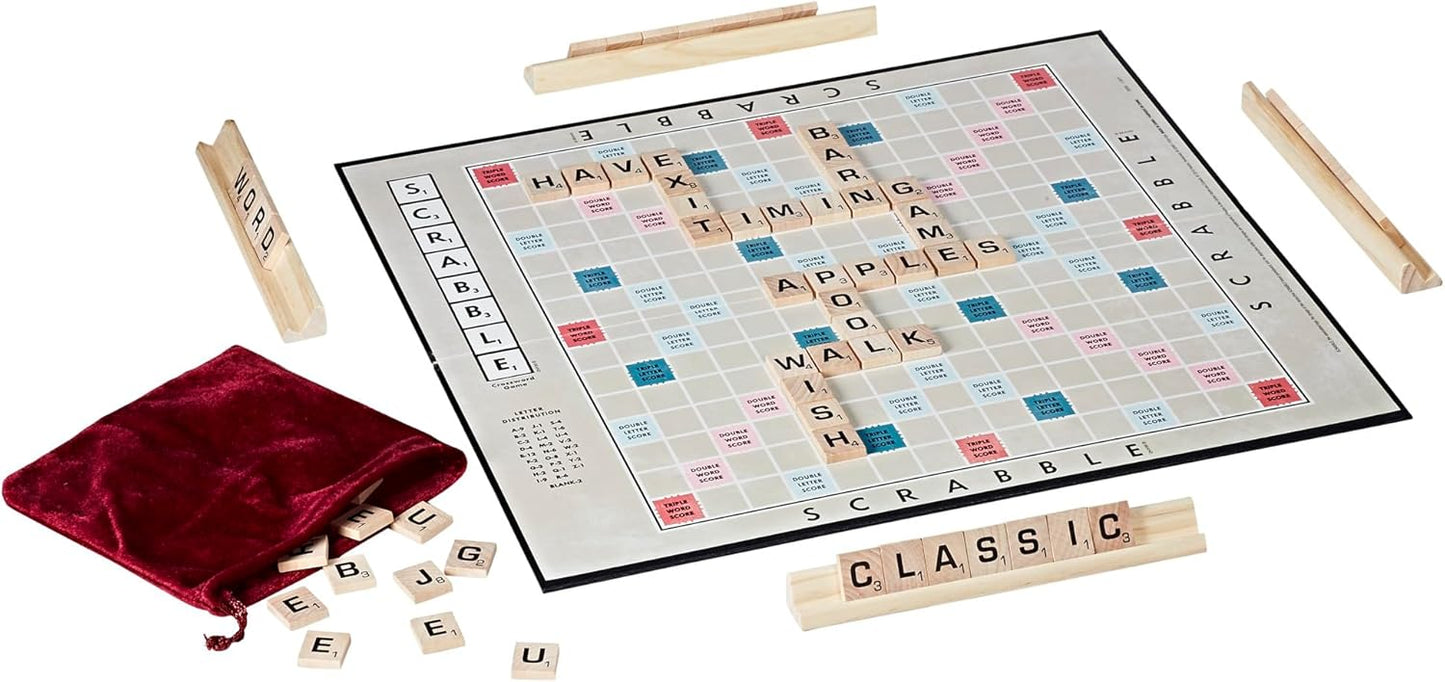 Hasbro Gaming Retro Series Scrabble 1949 Edition Board Game Amazon