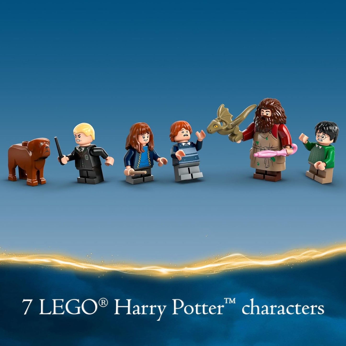 LEGO Harry Potter Hagrid's Hut an Unexpected Visit - Harry Potter Toy for Boys Girls Ages