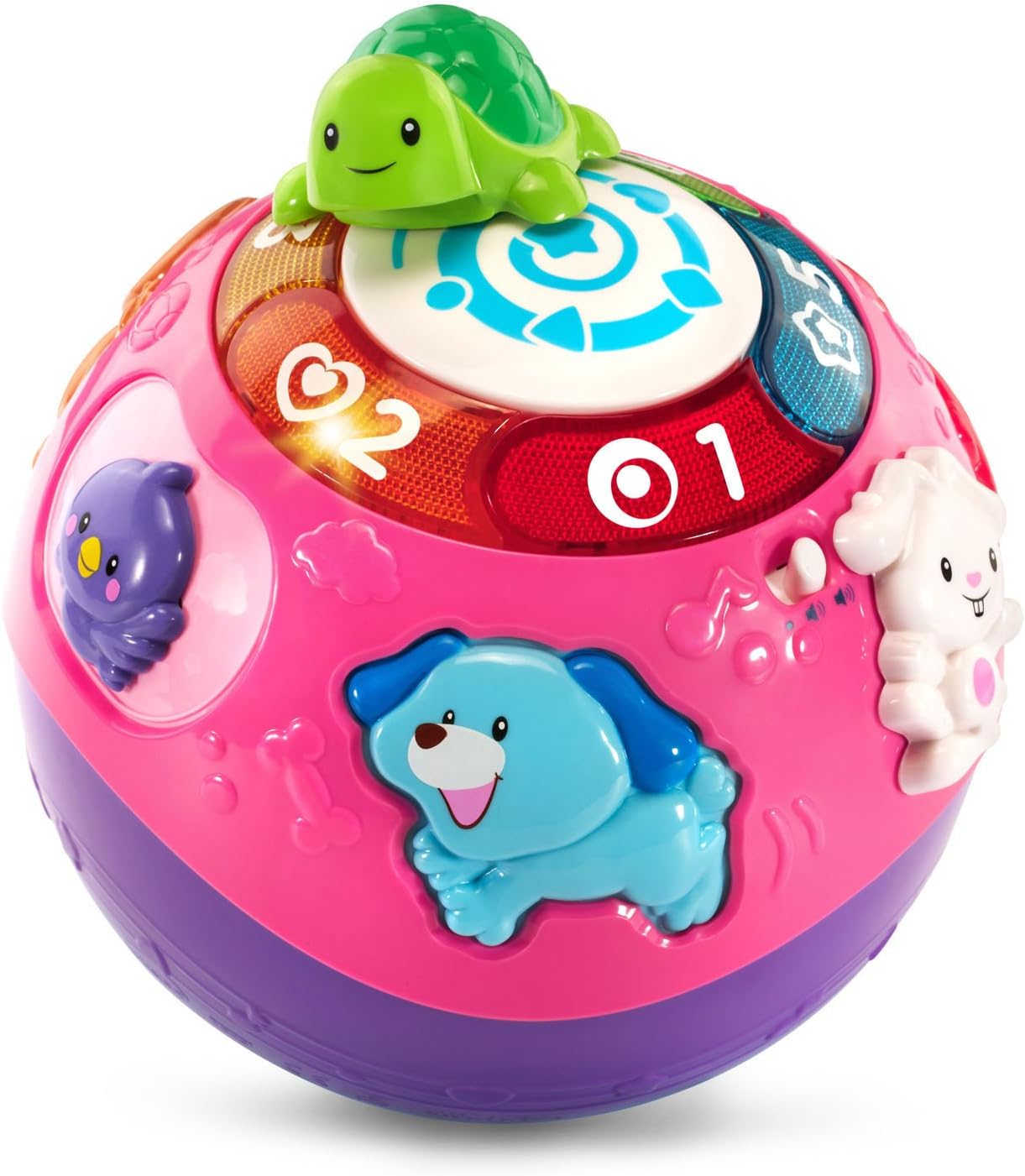 VTech Wiggle and Crawl Ball Purple
