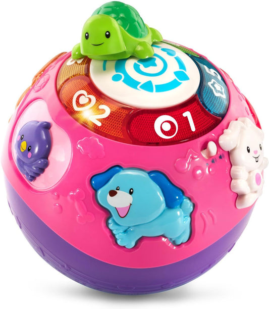 VTech Wiggle and Crawl Ball Purple