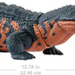 Mattel Jurassic World Wild Roar Dinosaur Toy with Sound Attack Move Gryposuchus Posable