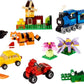 LEGO Classic Medium Creative Brick Box 10696 Building Toy Set - Featuring Storage Includes Train Car and a Tiger Figure and Playset
