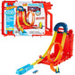 Hot Wheels Toy Car Track Set Track Builder Unlimited Playset Fuel Can Stunt Box 14 Component Parts & 1:64 Scale Vehicle – 14
