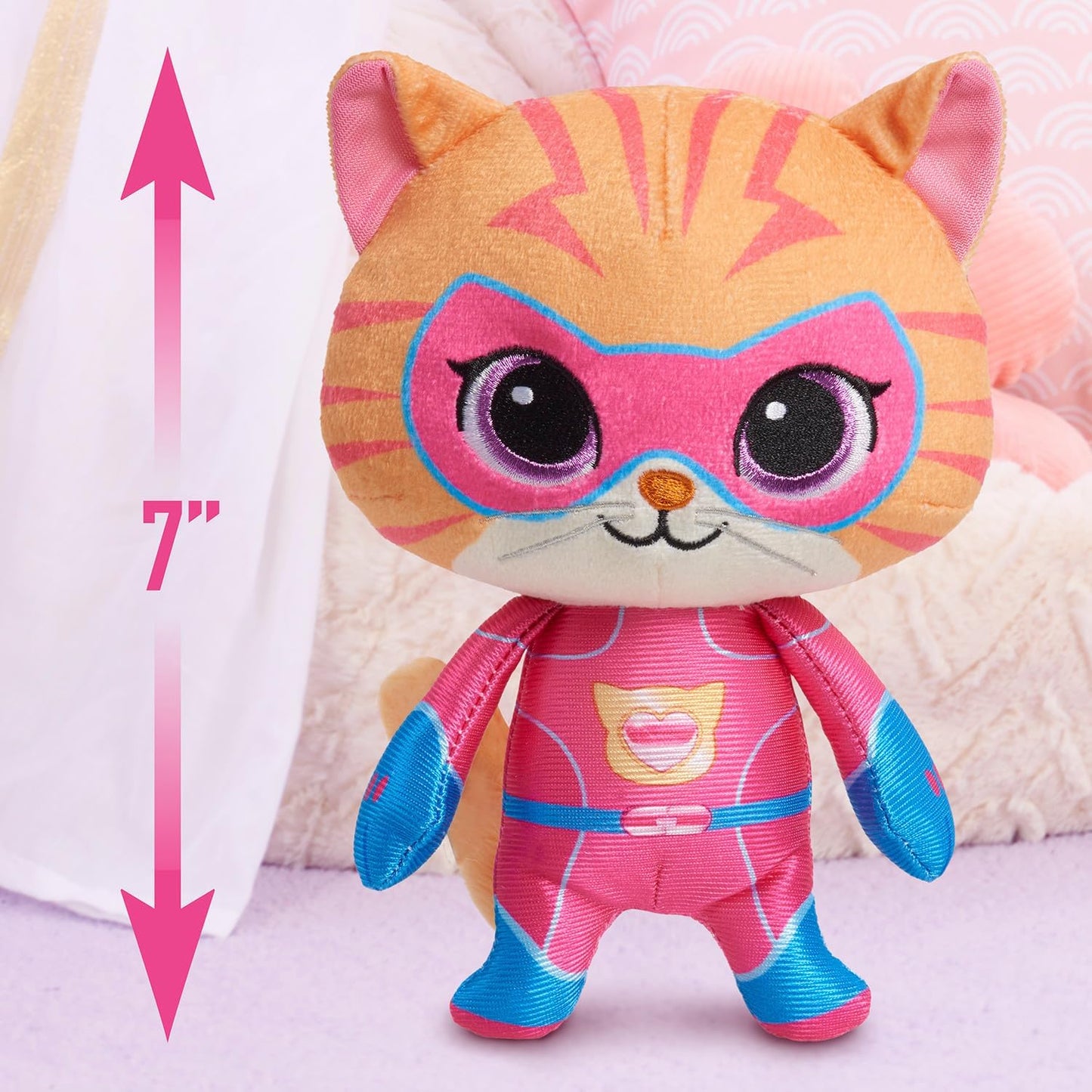 Just Play Disney Junior SuperKitties 7 -inch (Includes: Ginny stuffed animal) – 7