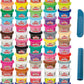 Play-Doh Ultimate Color Collection 65-Pack of 1-oz Cans Includes Sparkle Confetti Color