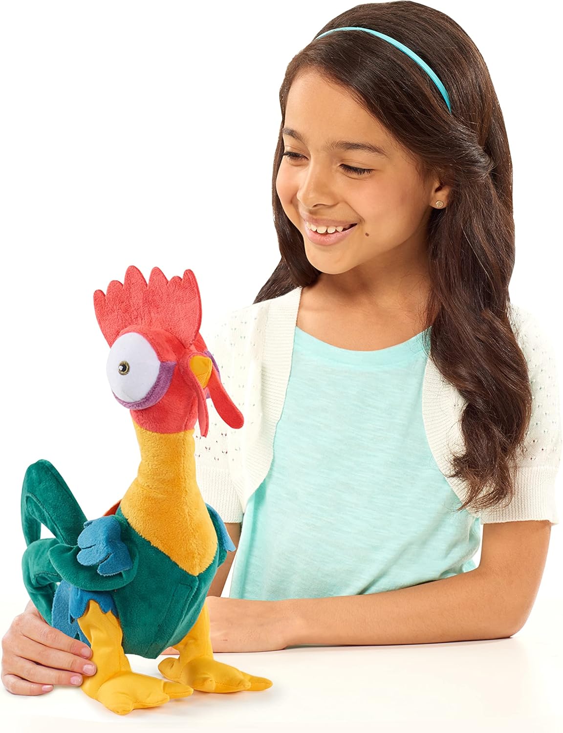Moana Hei Hei Plush with Sounds & Dancing A" 11 Inches Stuffed Animal – 11