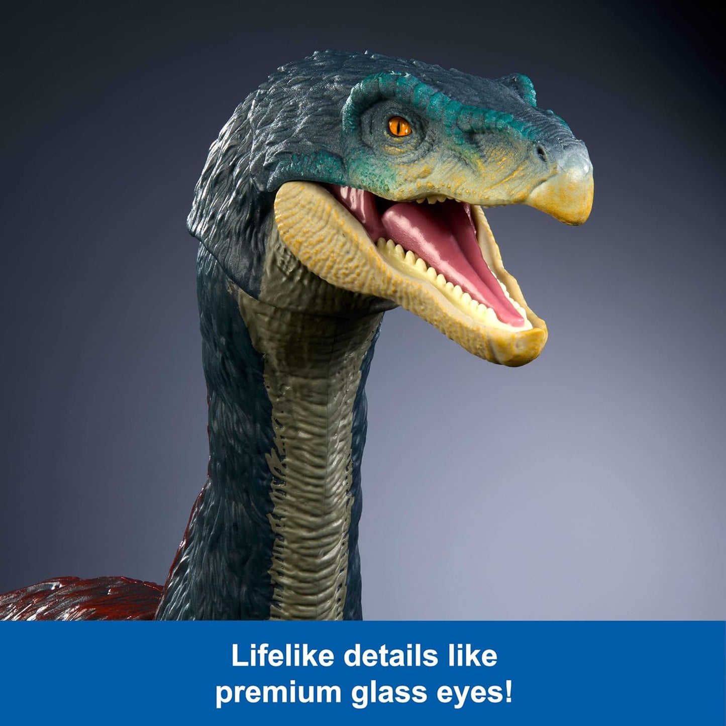 Mattel Jurassic World Dominion Hammond Collection Dinosaur Action Figure Therizinosaurus