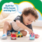 Just Play Sesame Street Twist and Pop Wheelies 3-Pack A" Preschool Toy Vehicles for Kids Ages 2+ by – 3