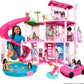 Barbie DreamHouse Playset A" 75+ Pieces 3-Story Dollhouse with Pool Slide Pet Elevator & Puppy Play Areas – 75