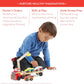 Melissa & Doug Magnetic Car Loader Wooden Toy Set A" 4 Cars & Semi-Trailer Truck – 4