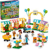 LEGO Friends Pet Adoption Day Toy Animal Set Pretend Play for Girls and Boys Aged 6 Years