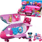 Just Play Disney Junior Minnie Mouse Bow-Liner Jet Playset A" Toy Set