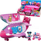 Just Play Disney Junior Minnie Mouse Bow-Liner Jet Playset A" Toy Set