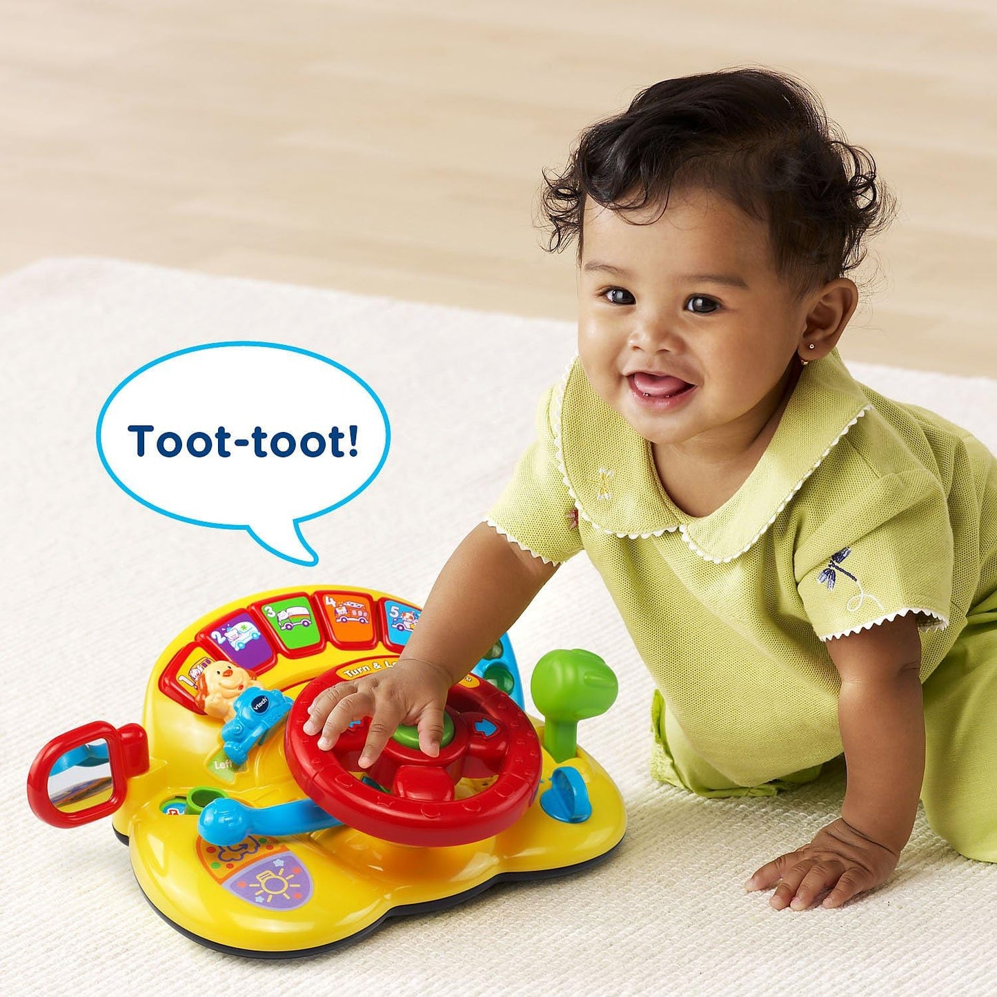 VTech Turn and Learn Driver Yellow