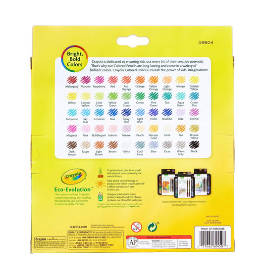 Crayola Erasable Colored Pencils 50ct Bulk Colored Pencil Set Pencils for Adult Coloring