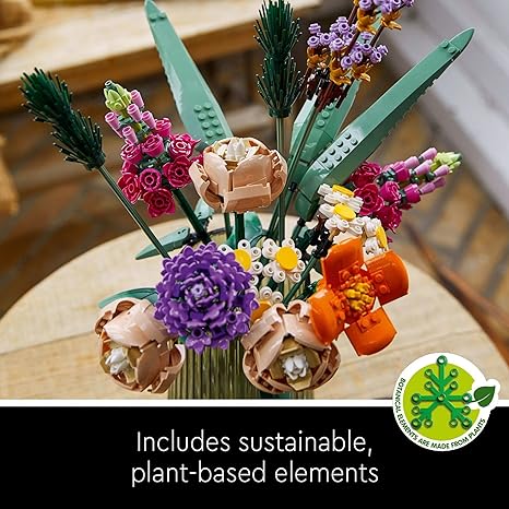 LEGO Icons Flower Bouquet Building Set