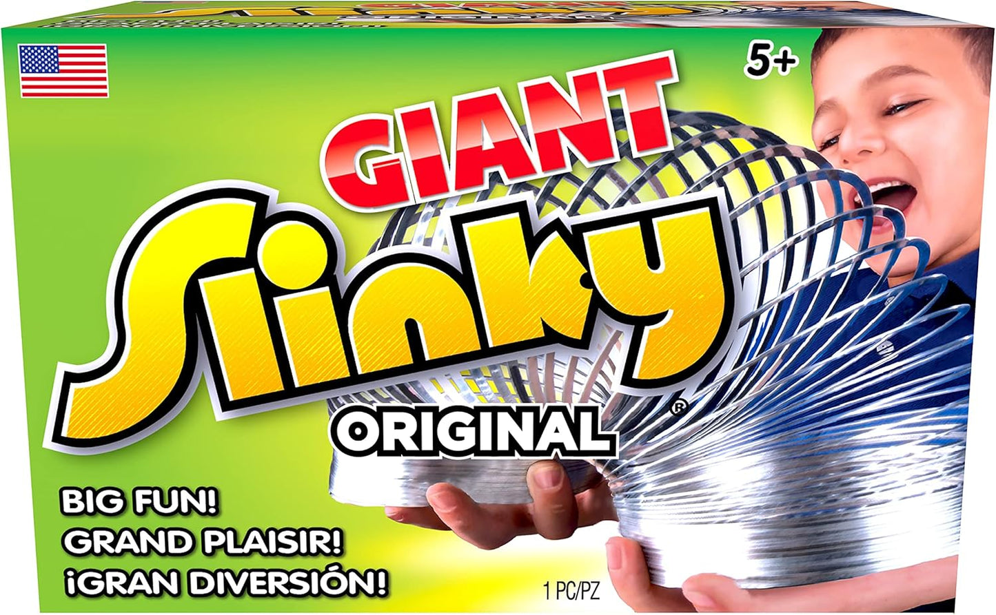 Just Play The Original Giant Slinky Walking Spring Toy Metal Slinky Party Favors Fidget