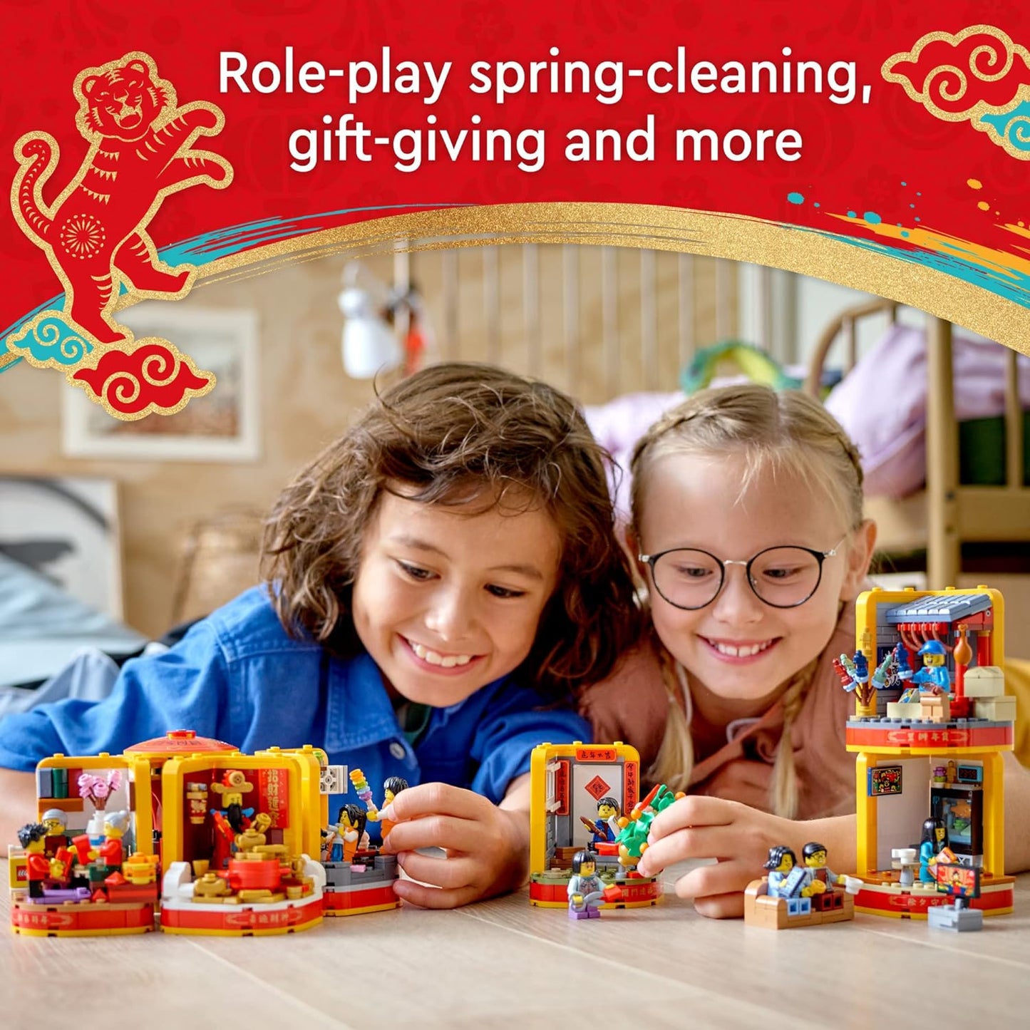 LEGO Lunar New Year Traditions 80108 Building Kit (1066 Pieces) – 80108