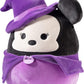 Squishmallows 8 Minnie Mouse Witch - Official Kellytoy Disney Plush