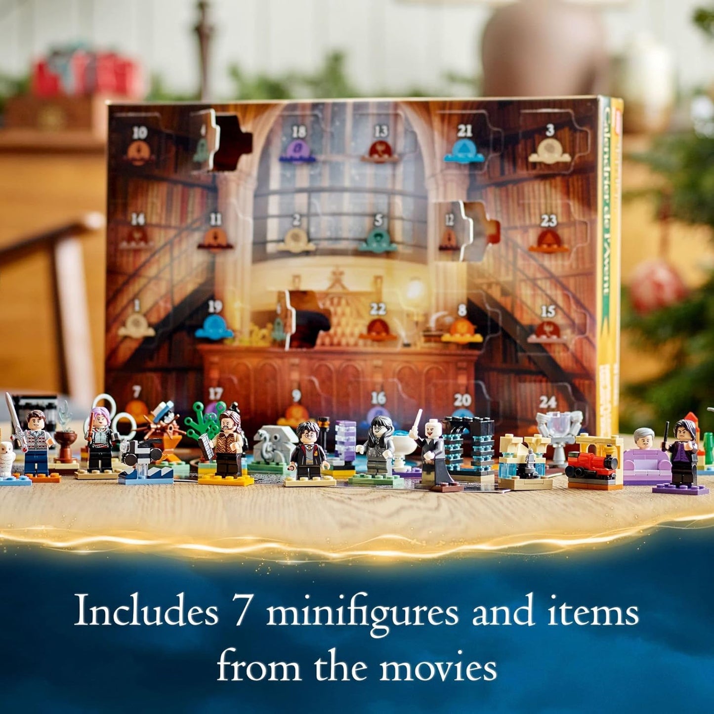 LEGO Harry Potter 2022 Advent Calendar 76404 Building Toy Set and Minifigures (334 Pieces) – 2022
