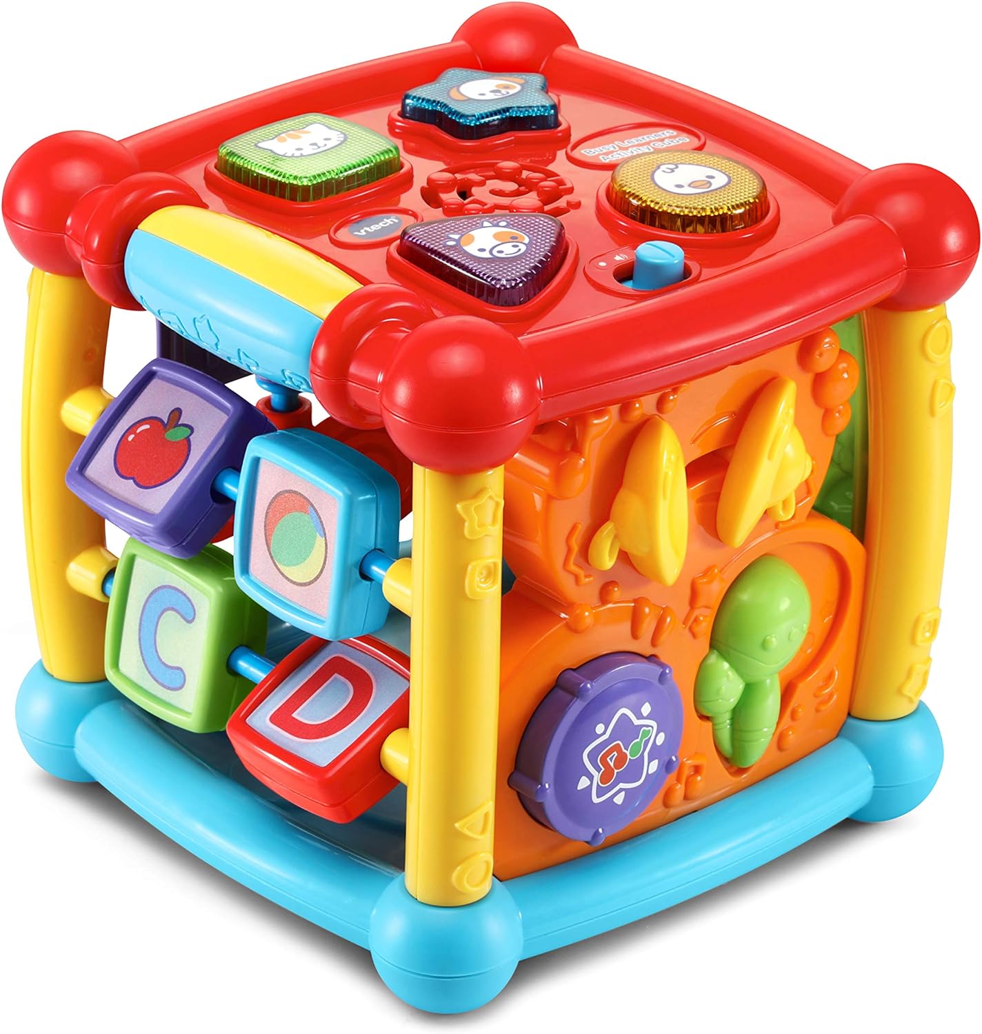 VTech Busy Learners Activity Cube Frustration Free Packaging